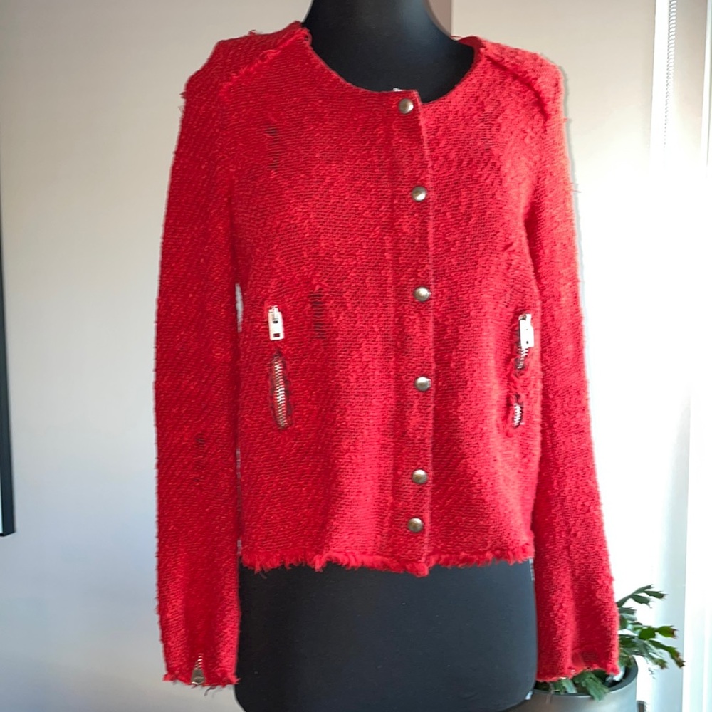 GORGEOUS IRO Tweed Jacket Sz 2